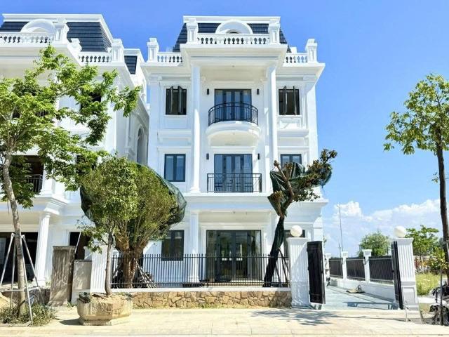 Biệt thự nghĩ dưỡng đơn lập có sân vườn dự án phú xuân city, cốt nền cao không ngập lụt