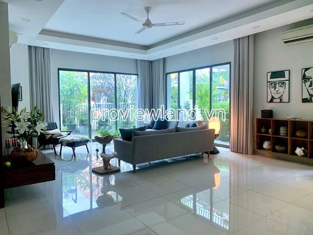 Biệt thự cao cấp 1 trệt 2 lầu mới cần cho thuê Riviera Quận 2
