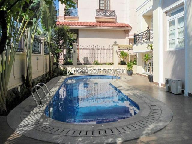 Biệt thự Eden Thảo Điền cần cho thuê có hồ bơi riêng 1 hầm 3 tầng 450m2