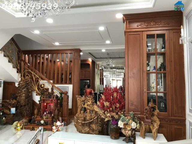 Biệt thự phố ngang 7m tuyệt đẹp, 120m2, 4 tầng, nội thất gỗ đỏ, Hiệp Bình Chánh, Thủ Đức, 16.6 tỷ