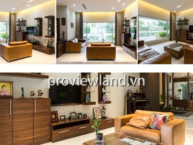Biệt thự Saigon Pearl cho thuê 7x14m 5 phòng ngủ nội thất siêu đẹp