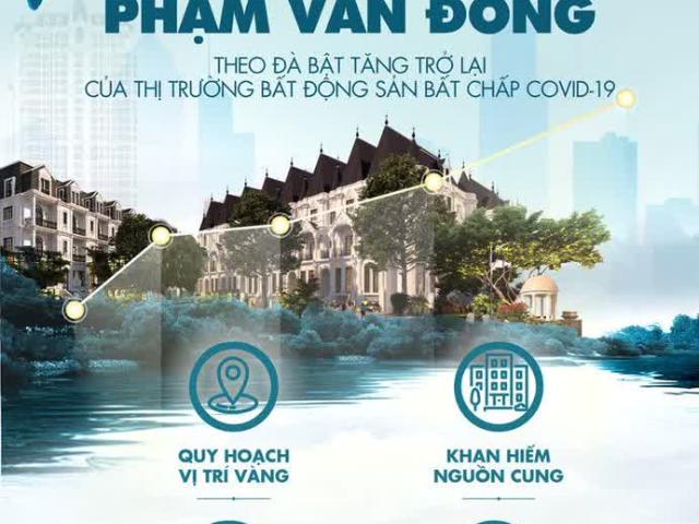 Biệt thự song lập quận Bắc Từ Liêm, 1 năm nữa nhận nhà, mua trực tiếp CĐT, 196tr/m2