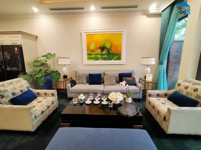 Biệt thự vườn, nội thất cao cấp, thang máy, mặt phố, gần Vinhomes Riverside, 175m, 44. X tỷ