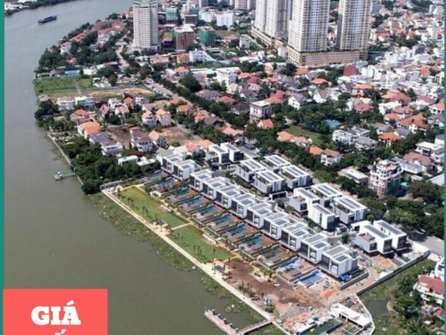 Biệt thự VIP góc 2 mặt tiền đường khu Thảo Điền, Q2, TPHCM