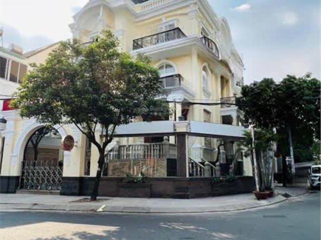 Biệt Thự 2 mặt tiền khu Tân Sơn Nhì, Tân Phú 14x19m 1 hầm 4 tầng có thang máy bán gấp chỉ 49 Tỷ TL