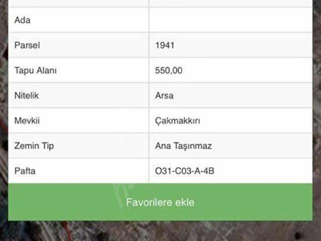 BİZİM EMLAKTAN SATILIK TARLA
