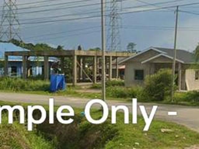 Bintulu Sg Plan Nice Single Storey Banglo for Sales Chinese Lot
