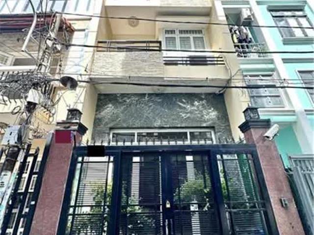 [Bình_thạnh] P13 4 Tầng 4pn 2 Mặt Tiền Hẻm Ô Tô Vào Bên Trong Gần 80M2 Thiết Kế Hiện