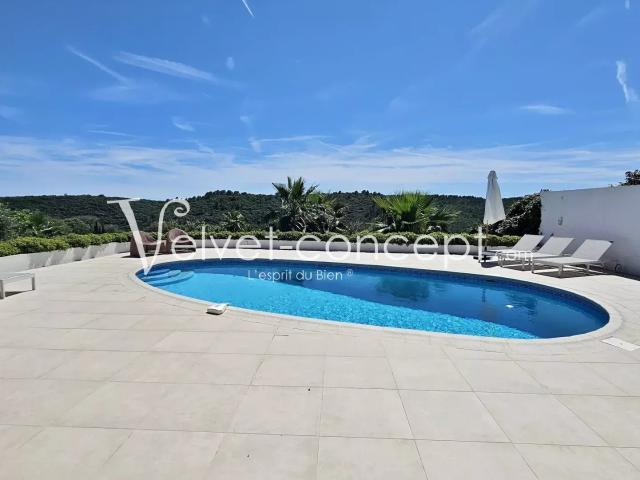 Biot Bois Fleuri Villa 5 Chambres Rénovation Haut de Gamm. 260m² Biot