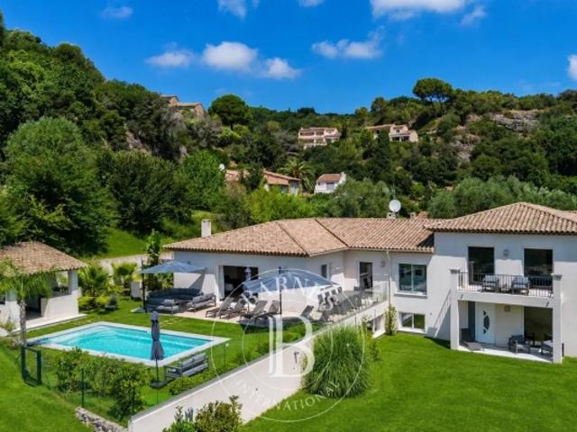 BIOT – Saint Julien – Villa contemporaine avec vue panoramique