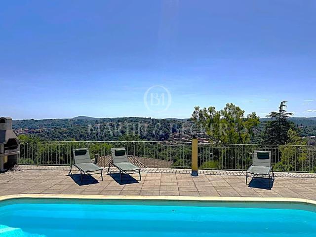 Biot Vue Panoramique Et Calme Absolu 123m² Biot