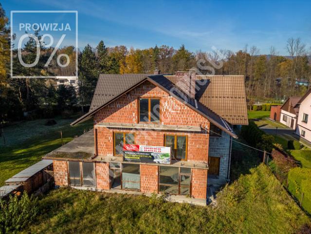 Białka budynek do wykończenia, działka usługowa
