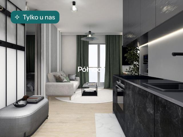Nowoczesne 28m2 apartament z balkonem, inteligentna winda