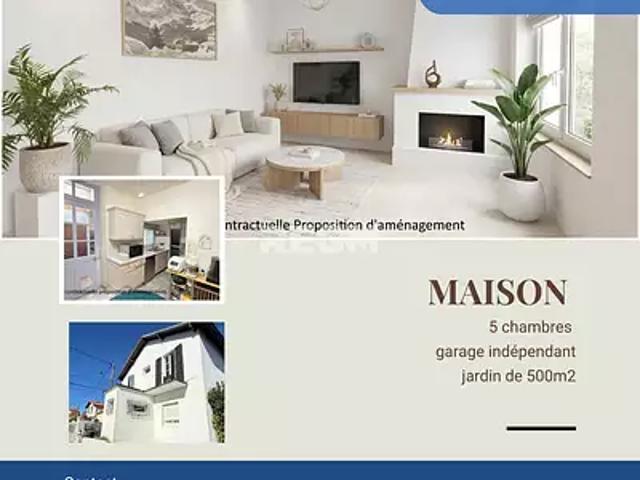 Biarritz 64200 Achat / Vente maison 7 pièces t7