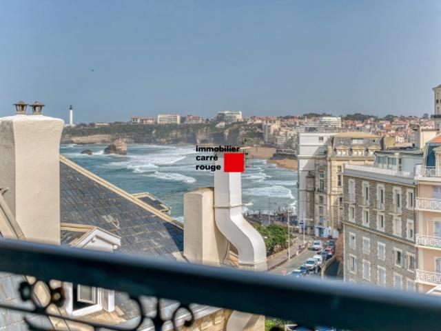Biarritz plateau de l'Atalaye, T4 vues mer
