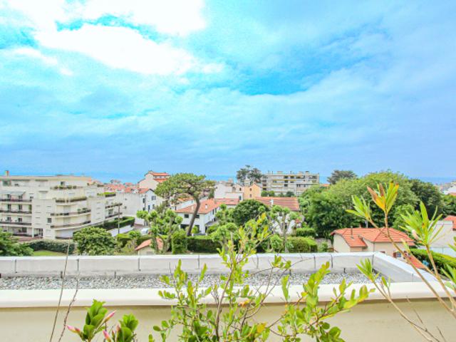 BIARRITZ – QUARTIER BEAURIVAGE VUE OCÉAN ÉTAGE ÉLEVÉ