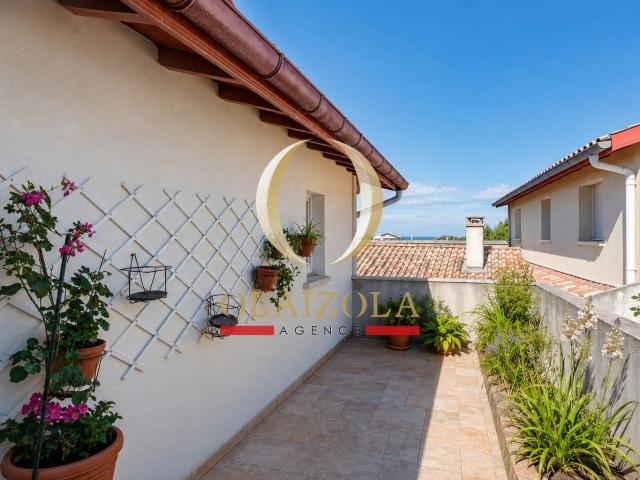 Bidart / Bourg Appartement 2 Pièces avec Terrasse, au Coeu. 47m² Bidart