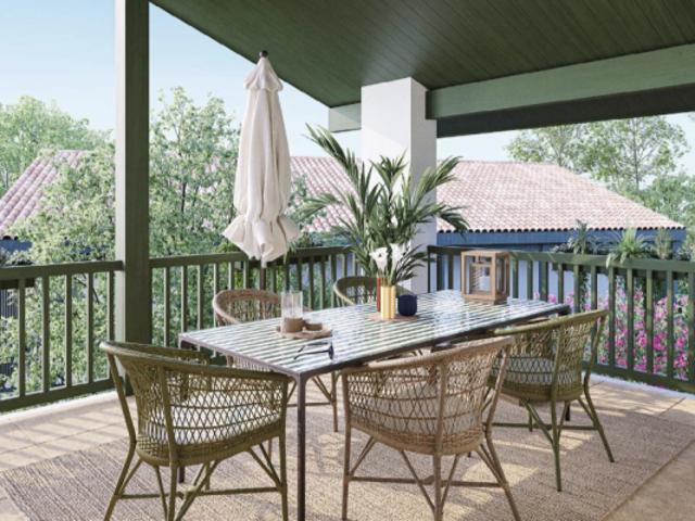 BIDART MAGNIFIQUE APPARTEMENT T4 avec terrasse aperçu océan