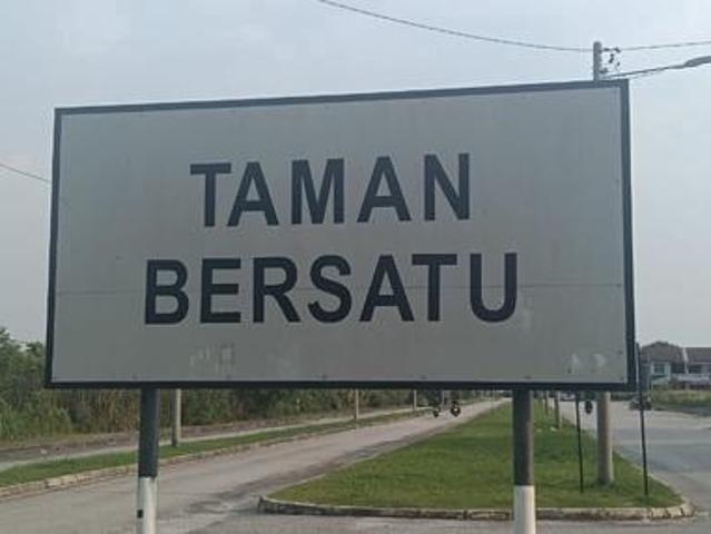 BIDOR TAMAN BERSATU TOWNHOUSE Untuk Di jual