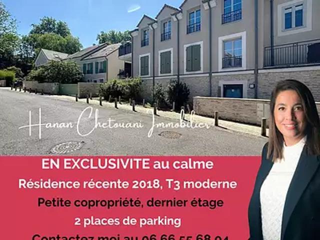 Bièvres 91570 Achat / Vente appartement 3 pièces t3 au dernier étage