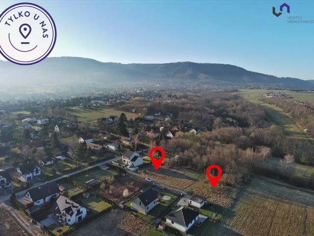 Działka budowlana z lasem w Lipniku, 800 m², cisza i widoki