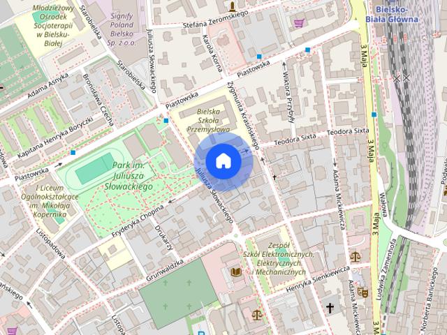Bielsko centrum duzy pokoj pokoj 1 lub 2 os