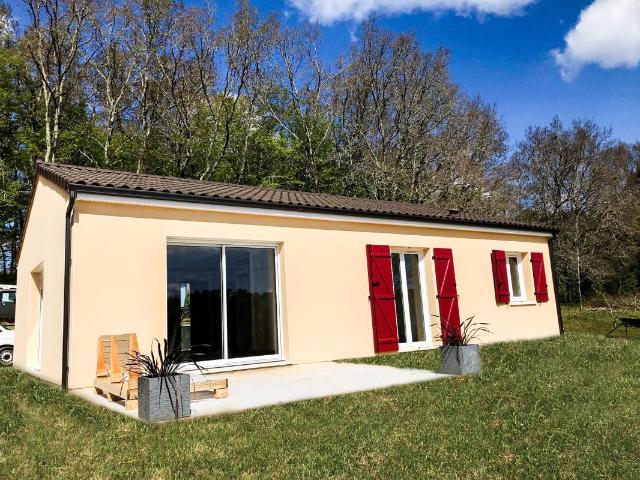 MAISON NEUVE + TERRAIN COURSAC
