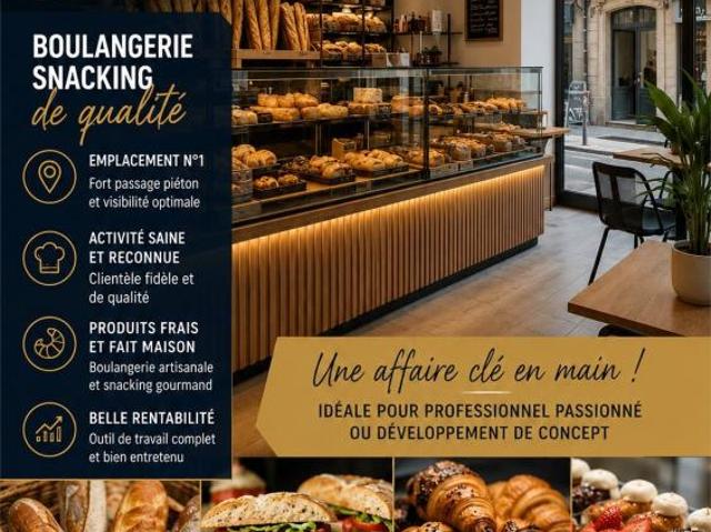 Bien Commercial Boulangerie Snacking emplacement n°1 Centre ville Nîmes