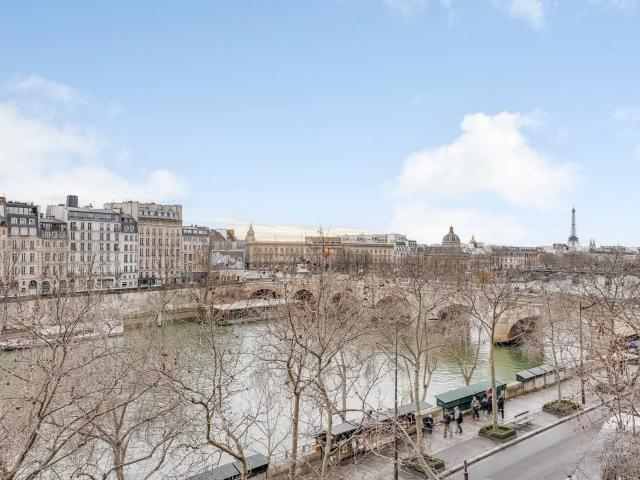 Bien d'exception avec vue sur la Seine et monuments !