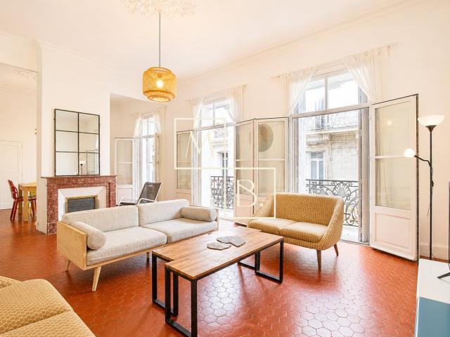 BIEN D'EXCEPTION Montpellier Centre/Gambetta T5 meublé 150m2 A LOUER avec balcon
