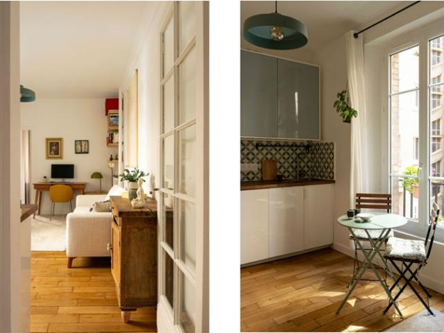 BIEN RARE Appt 3 pièces de 39m2 RÉNOVÉ et OPTIMISÉ Daumesnil