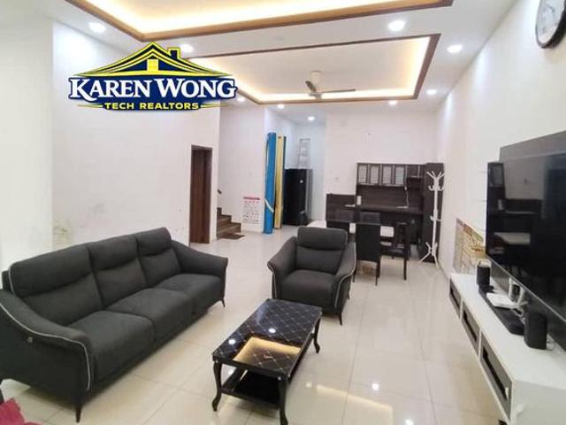 BIG LAND SIZE RENO SP SAUJANA 2 Storey Terrace House for Sale