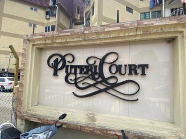 BIG SAIZ FULL LOAN PUTERI COURT APARTMENT TAMAN PUTRA Ampang