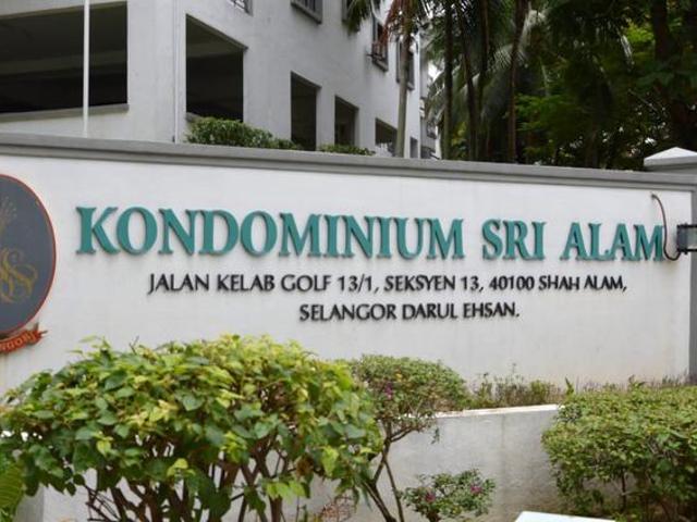 Big Size 1385 sqft Sri Alam Condominium Seksyen 13 Shah Alam