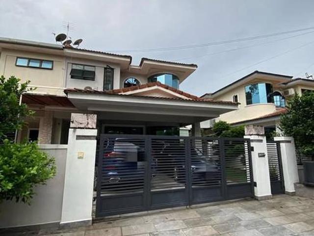 Big Size Semi D Gate Guard Fully Renovated Pinji Indah Pasir Ipoh Town