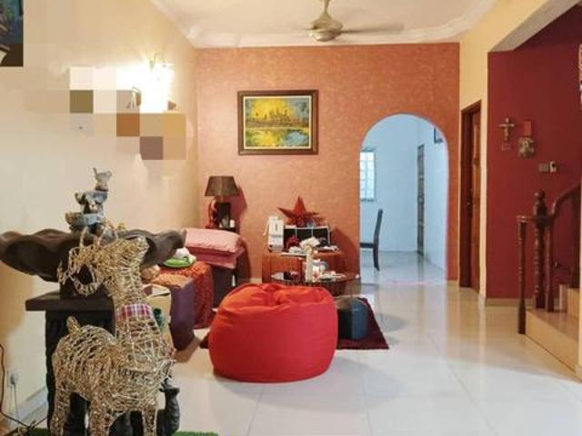 BIG SIZING NONFLOODED 22x90 Teluk Pulai Double Sty House Klang