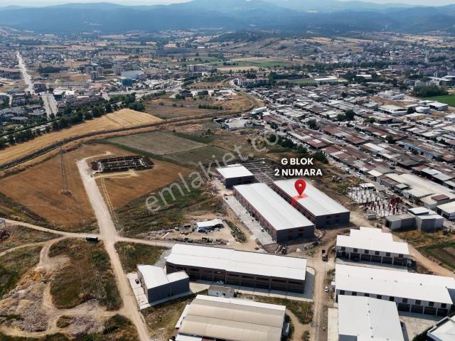 Biga Sanayi Bölgesi G Blok 2 No’lu Kiralık İş Yeri