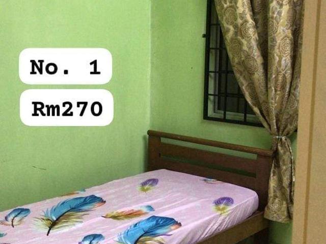 Bilik 1, bilik 2 dan bilik 4