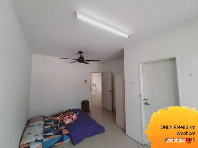 Bilik Sewa Medium Balakong {Female Only} {WIFI}Tmn Mesra Utama Near To Serdang KTM, Taming Jaya, UTAR
