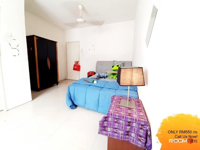 Bilik Sewa Near To Serdang KTM Serdang [/ ] Tmn Mesra Utama,Balakong {WIFI} Taming J