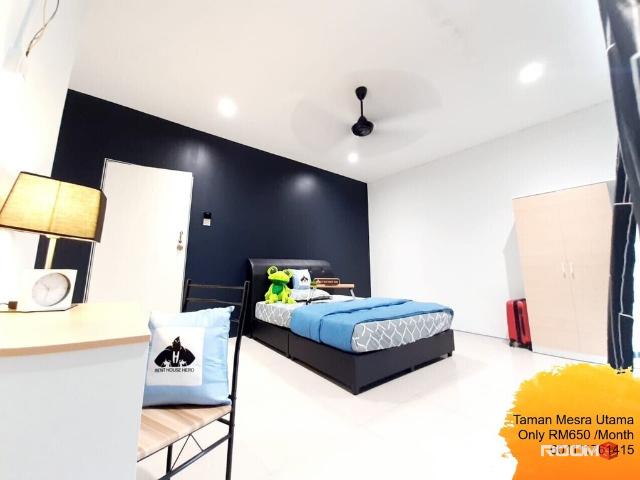 Bilik Sewa Balakong {Female Only} {WIFI}Tmn Mesra Utama Near To Serdang KTM, Taming Jaya, UTAR C180, T