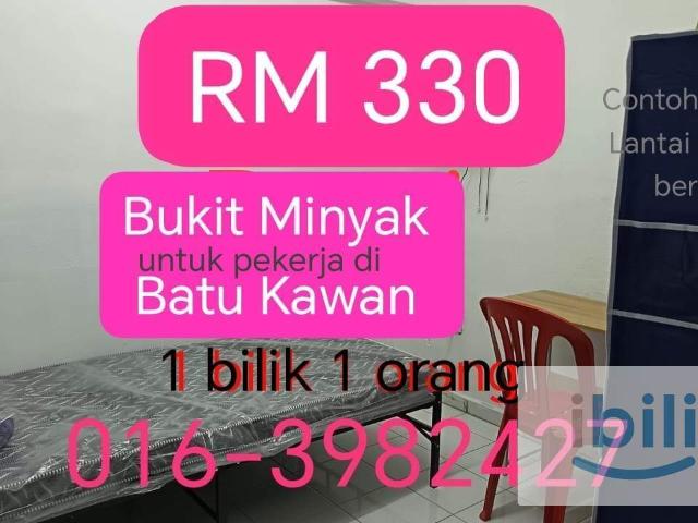 Bilik sewa Direct owner hampir Batu Kawan / Bukit Minyak