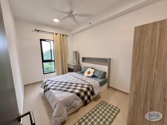 Bilik sewa dquince residence damansara, female unit only
