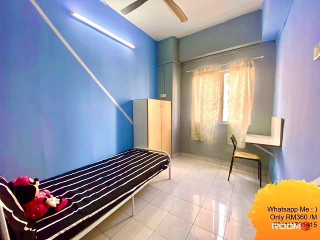 Bilik Sewa Single Serdang Perdana [KTM] One SouthThe MinesUPM IOI City MallTaman EquineSapuraSeri Kemba