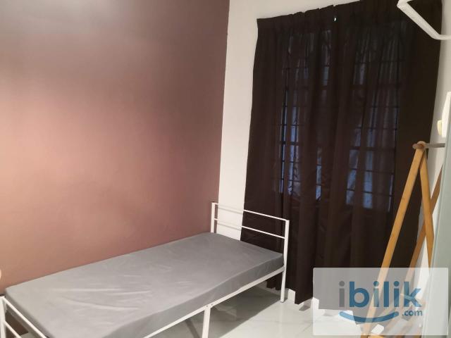Bilik SINGLE Lelaki Fully Furnished Subang Airport Inc Utilities & FREE WIFI