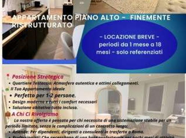 Bilocale Trastevere, aventino, testaccio
