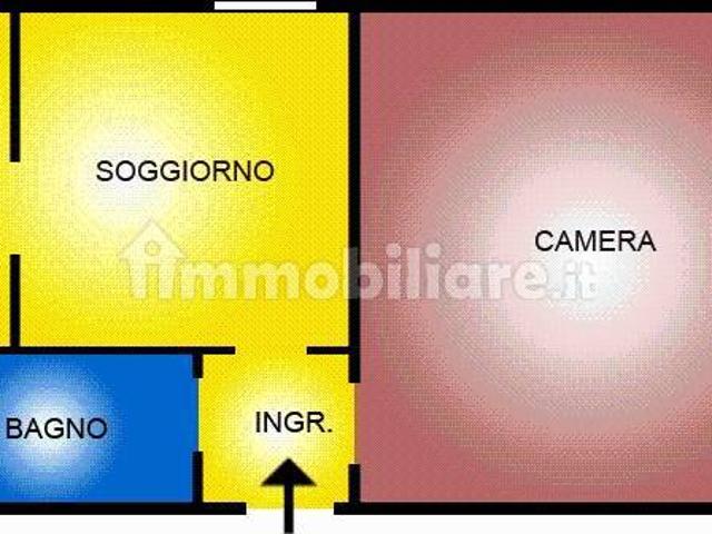 Bilocale via Guelfa, Massarenti, Bologna