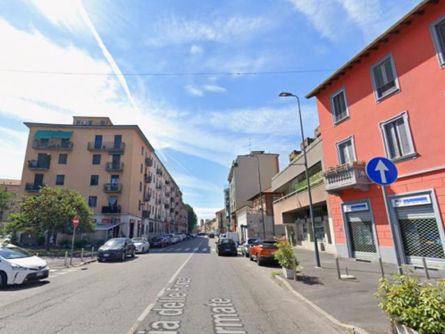 Bilocale a Baggio con balcone, giardino e cantina