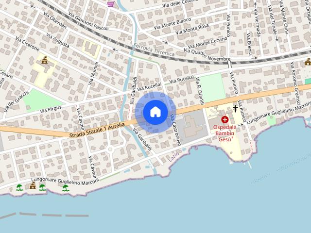 Bilocale a Santa Marinella per uso invernale