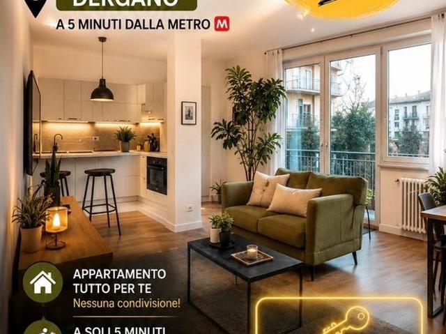 Bilocale appartamento Dergano